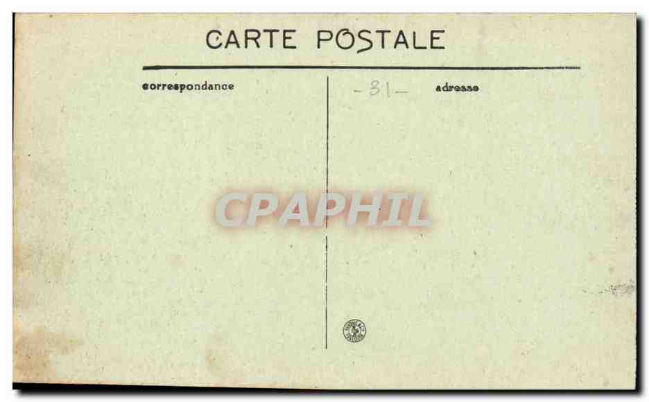 Toulouse — L'Ancienne Poudrerie (Visa 127) — L. M. — Verso