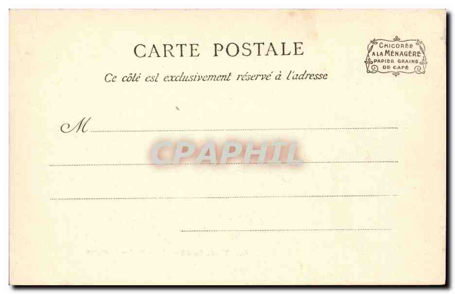 Toulouse — Faculté des Sciences — éditeur inconnu, n° 24 — Verso