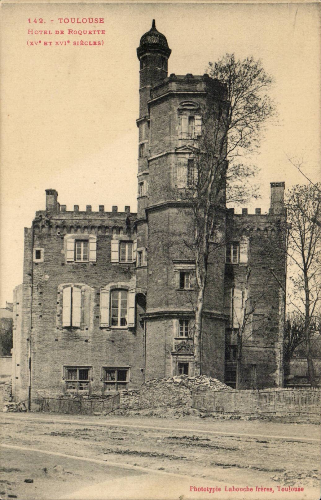 Toulouse - Hotel de Roquette CPA 