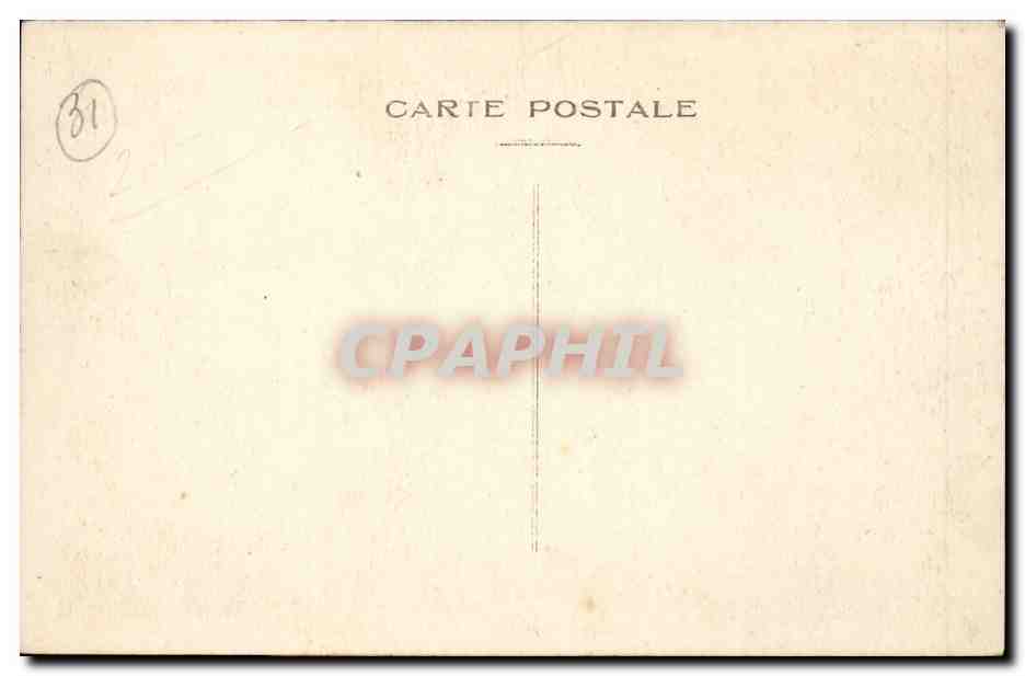 Toulouse - Un Petit Coin Favori CPA  — Verso