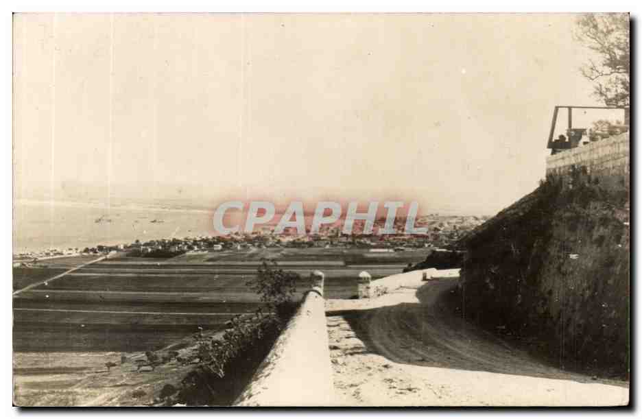 Palestine - Vue prise de M Carmel CARTE PHOTO CPA 