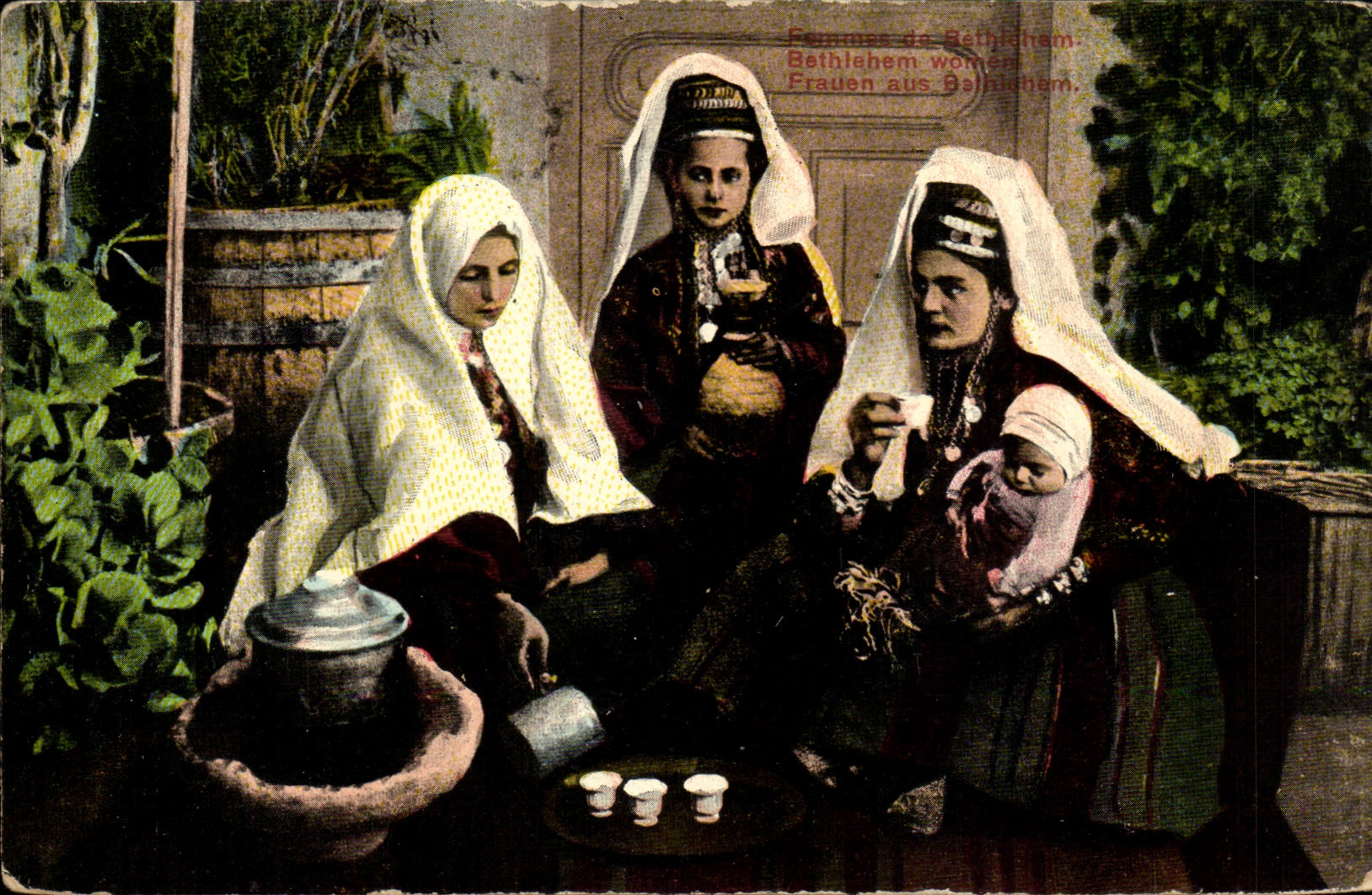 Palestine - Femmes de Bethleem Women of Bethlehem CPA 