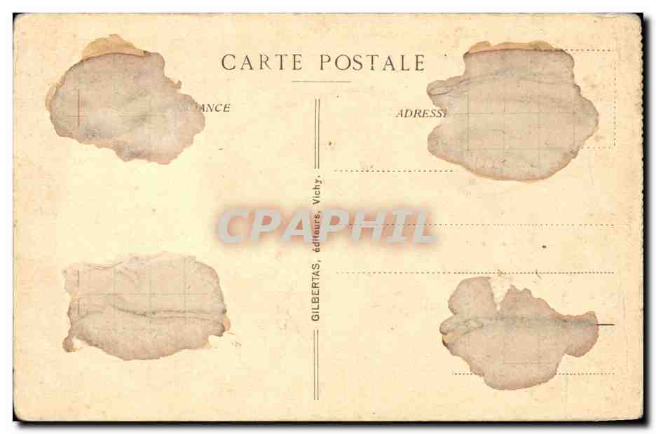 Palestine - Gethsemani - Gethsemane - La Grotte ou la Christ tomba en agonie CPA  — Rückseite