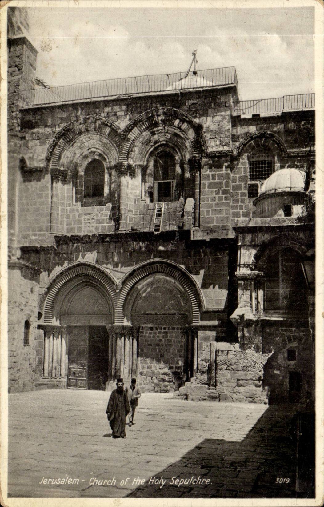 Israel - Jerusalem - Grabeskirche CPA 