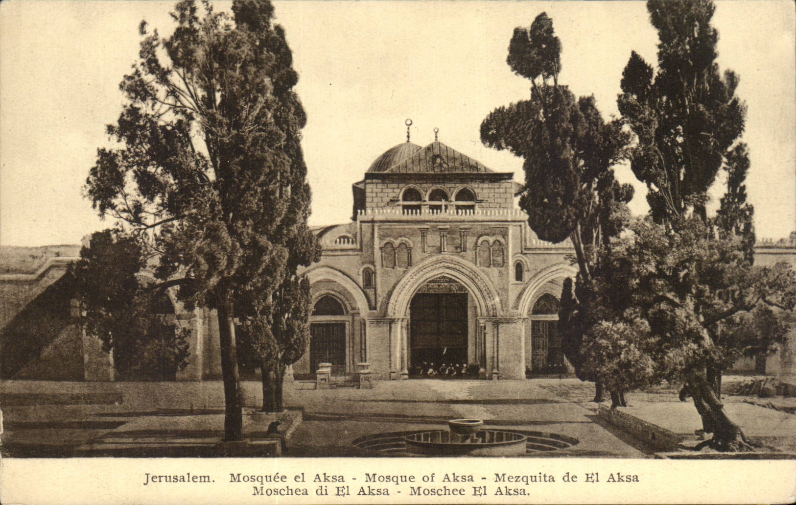 Israel - Jerusalem - Mosquee El Aksa - Mosque of Aksa - Moschee - CPA 