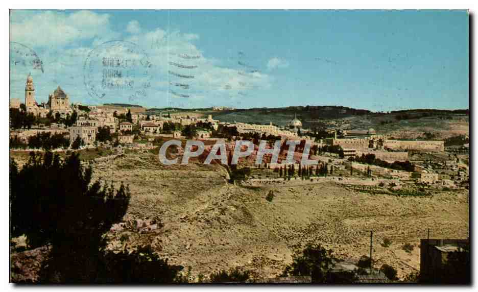 Israel - Jerusalem - Vue Generale - CPA 