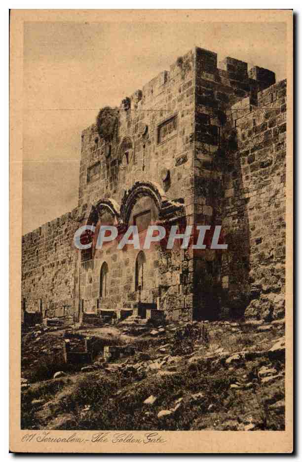Israel - Jerusalem - La Porte Doree - Goldenes Tor - CPA 