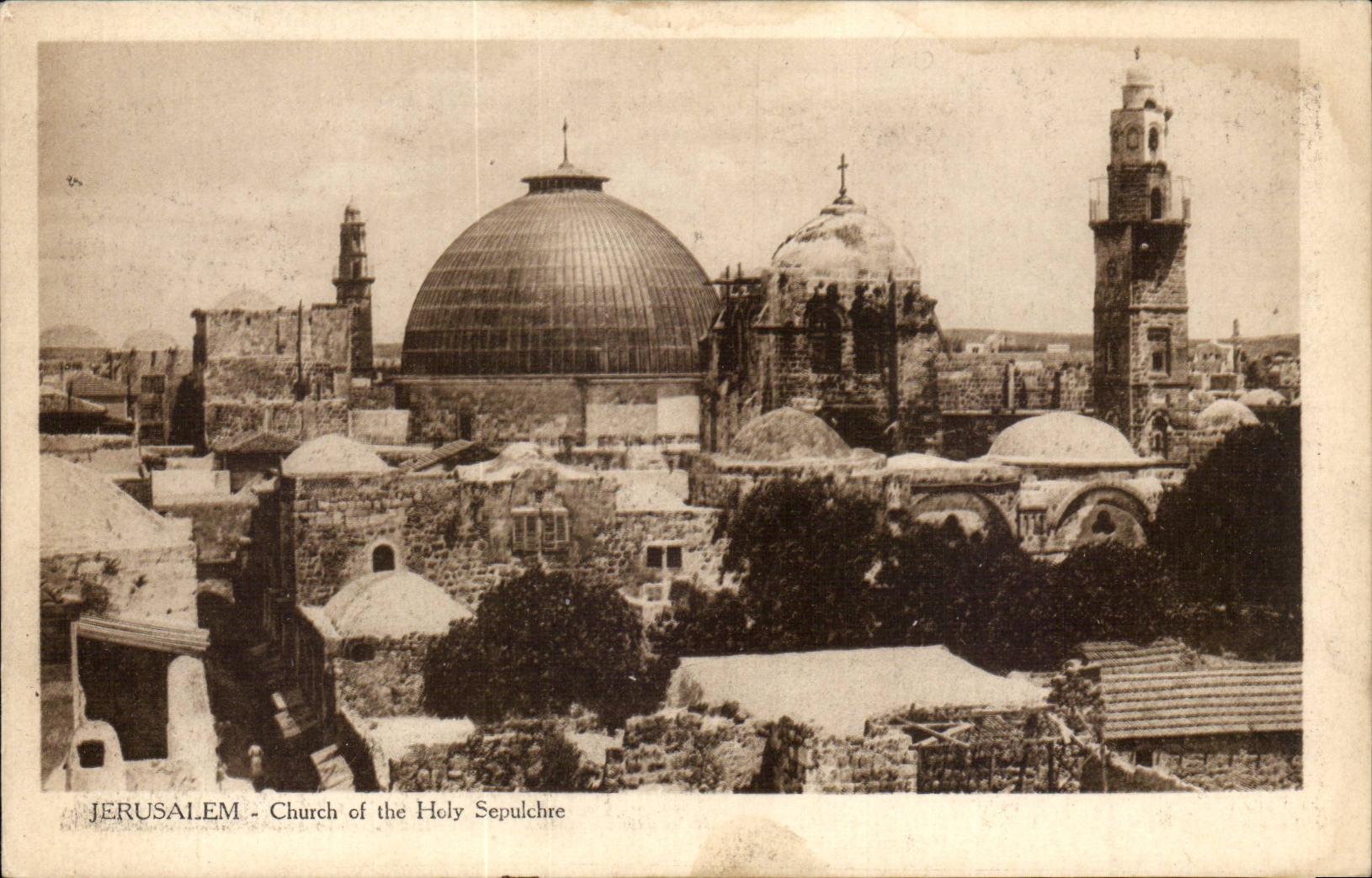 Israel - Jerusalem - Church of the Holy Sepulchre - CPA 