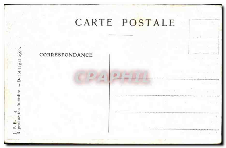 Israel - Jerusalem - Le Calvaire CPA  — Back