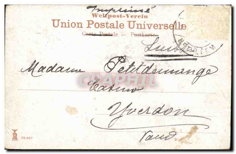 Israel - Bethlehem - Vue Generale CPA  — Rückseite