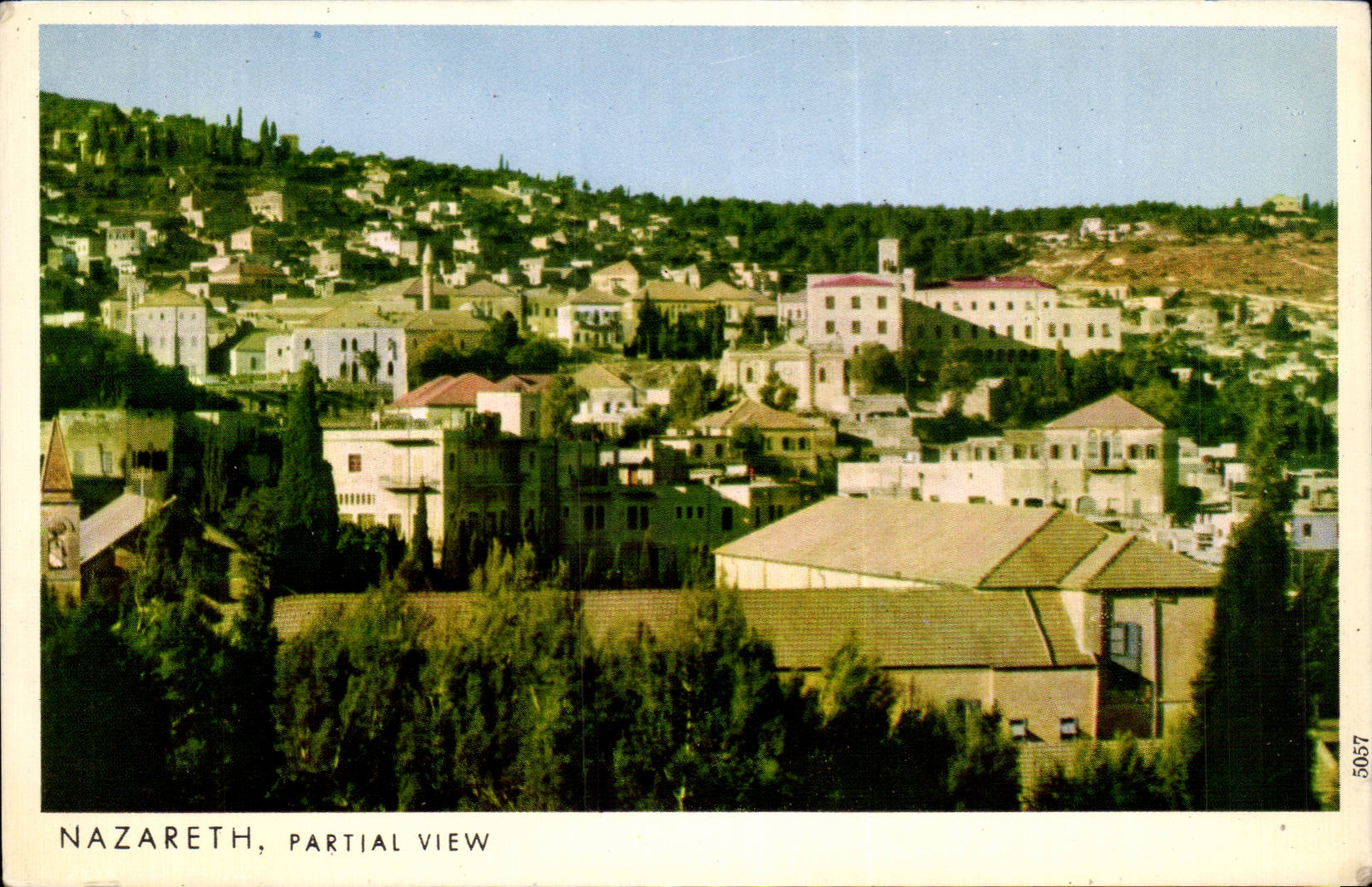 Israel - Nazareth - Partial View - CPA 