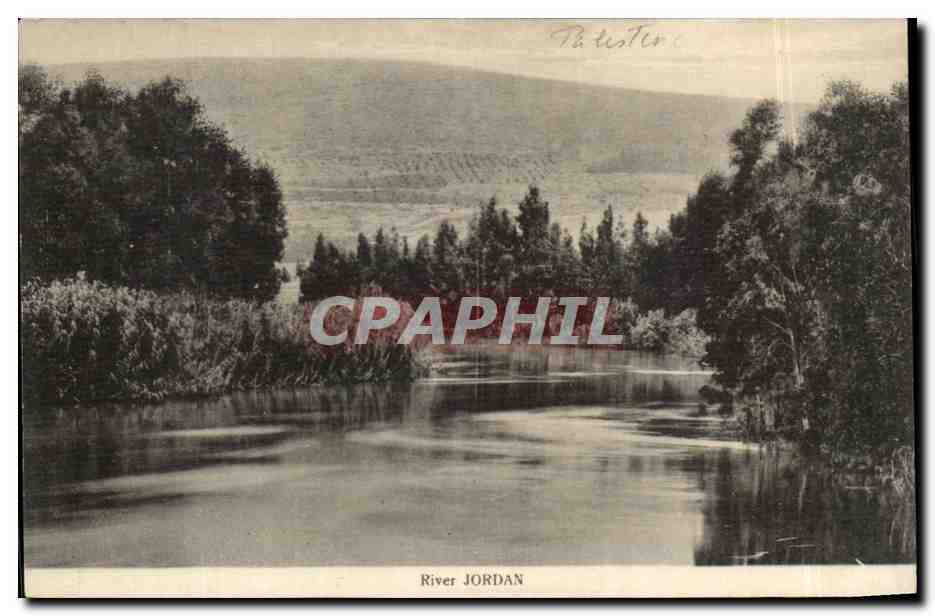 Israel - River Jordan - La Jourdaine - CPA 