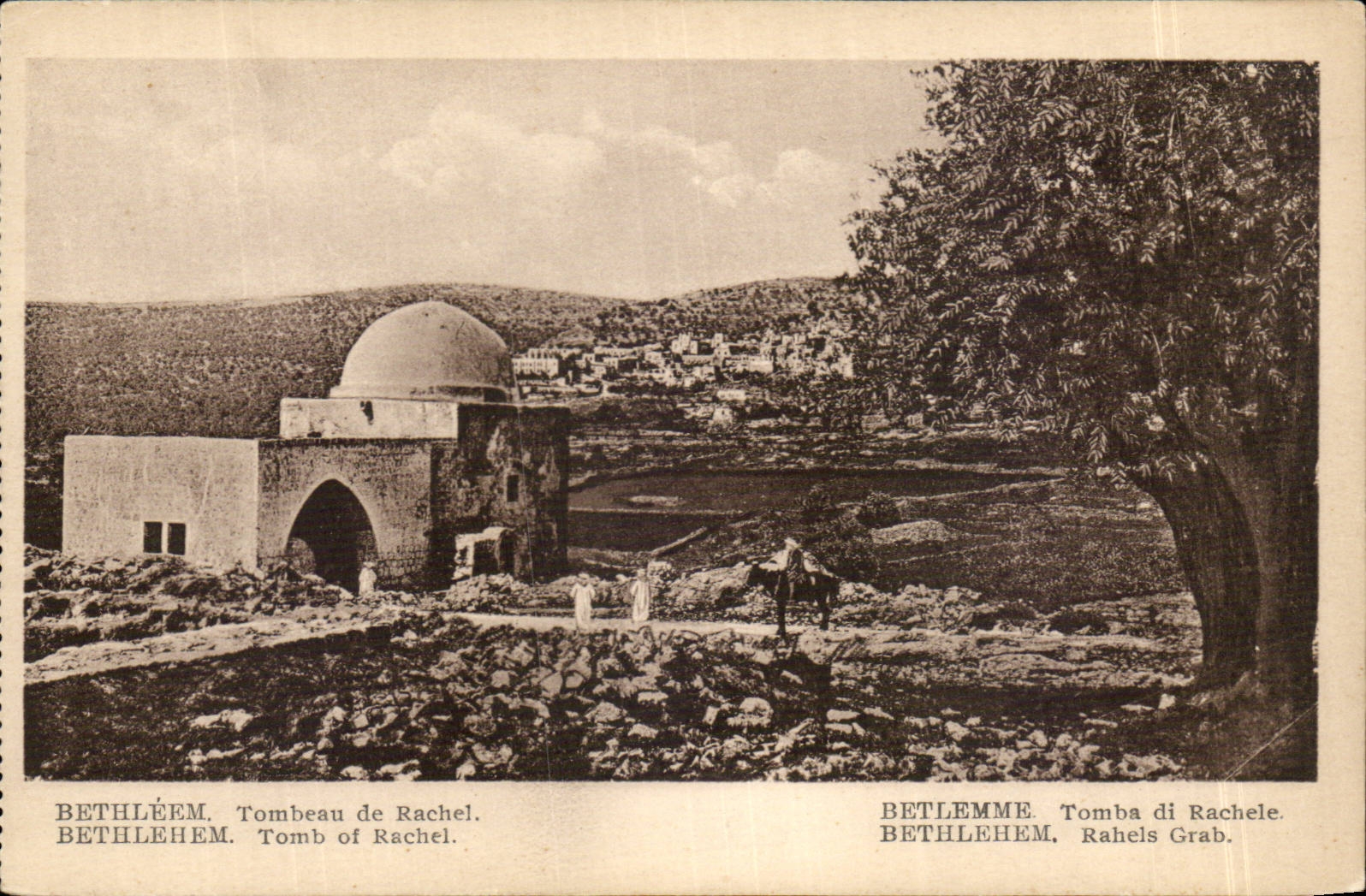 Israel - Bethleem - Tombeau de Rachel - Bethehem Tom of Rachel - CPA 