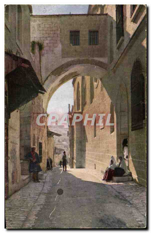 Israel - Jerusalem - Arc d'Ecce homo - CPA 