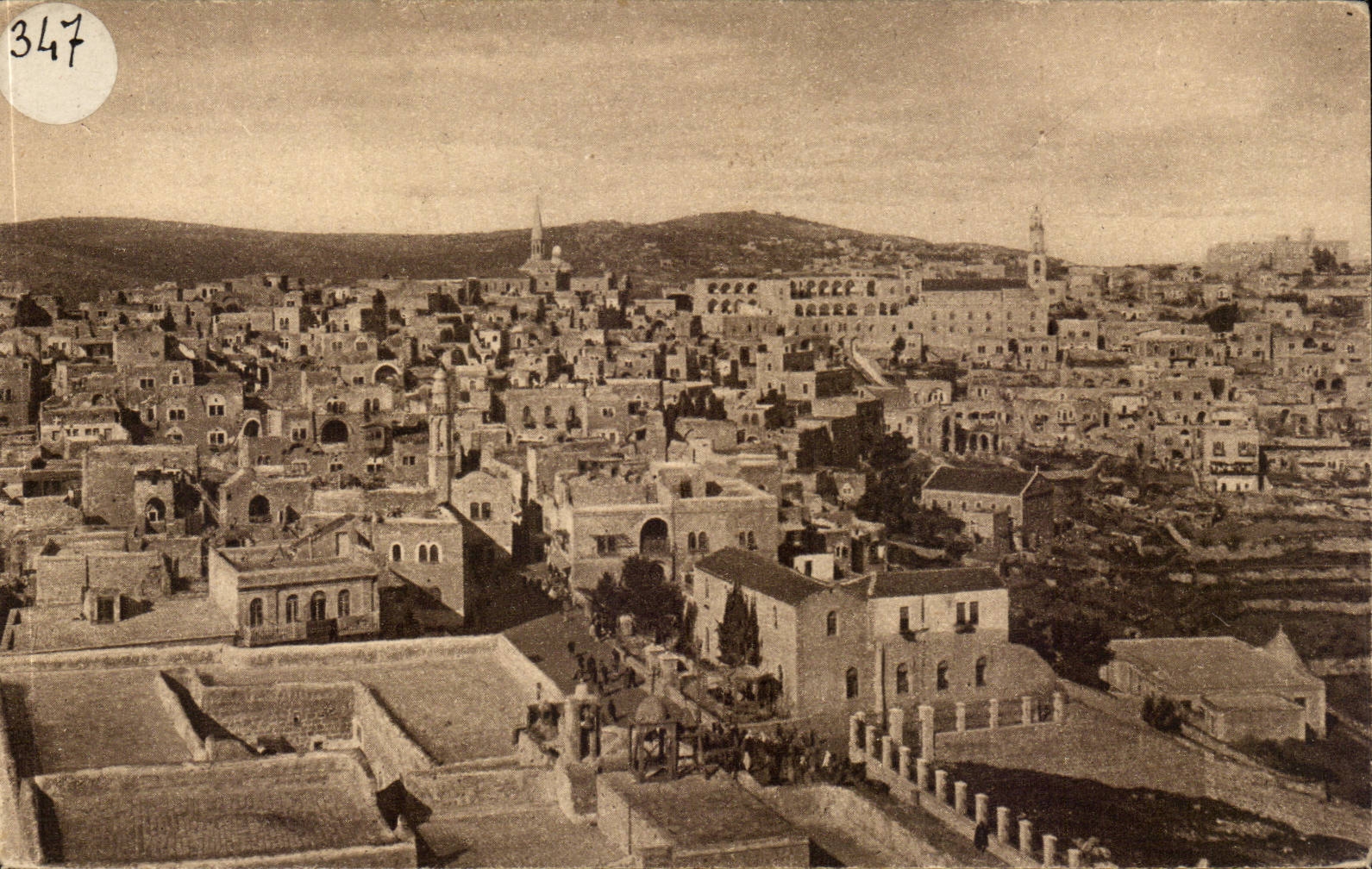 Israel - Bethlehem - Bethleem - General View - - CPA 