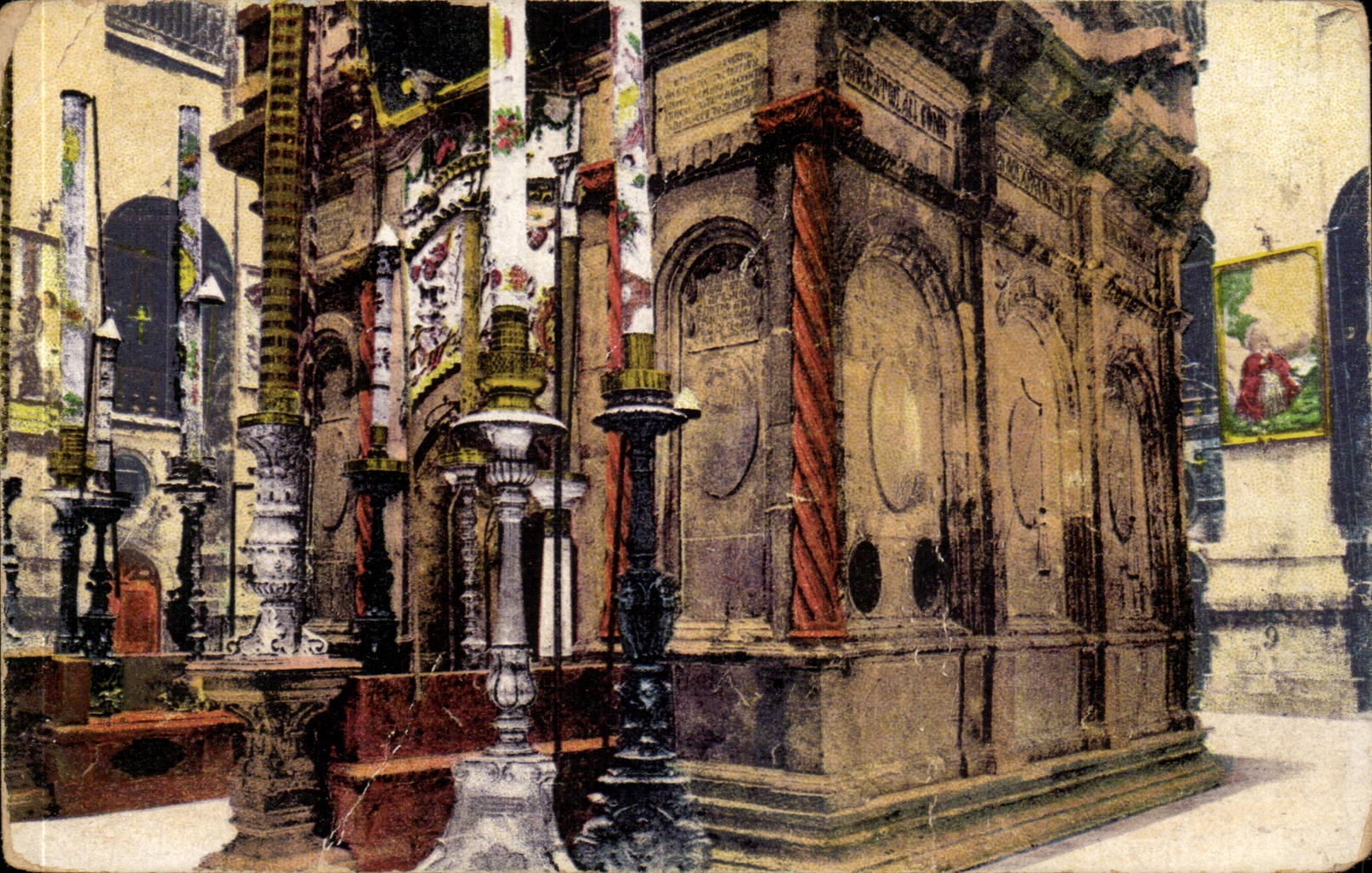 Israel - Jerusalem - Holy Sepulchre - Saint Sepulcre - CPA 