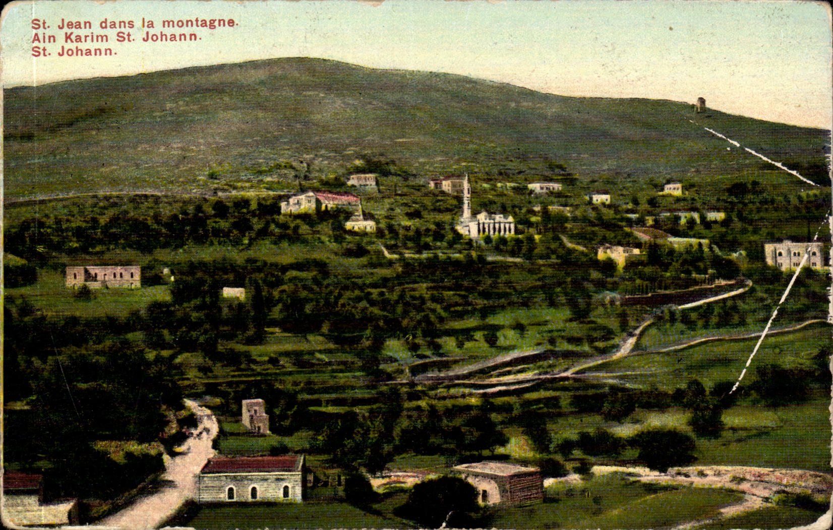 Israel - St Johann - St Jean dans la Montagne CPA 