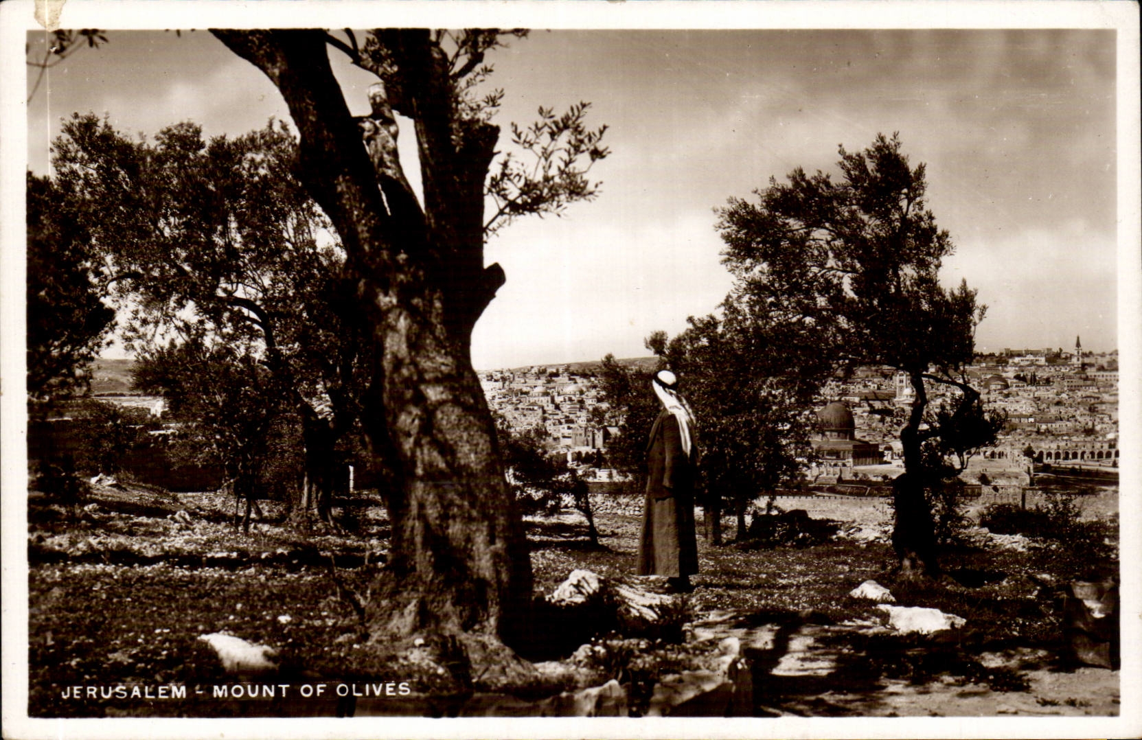 Israel - Jerusalem - Mount of Olives CPA 