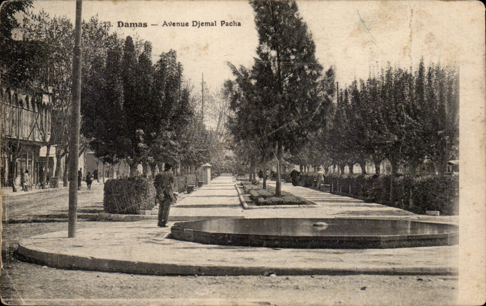 Syrie - Syria - Damascus - Damas - Avenue Djemal Pacha - CPA 