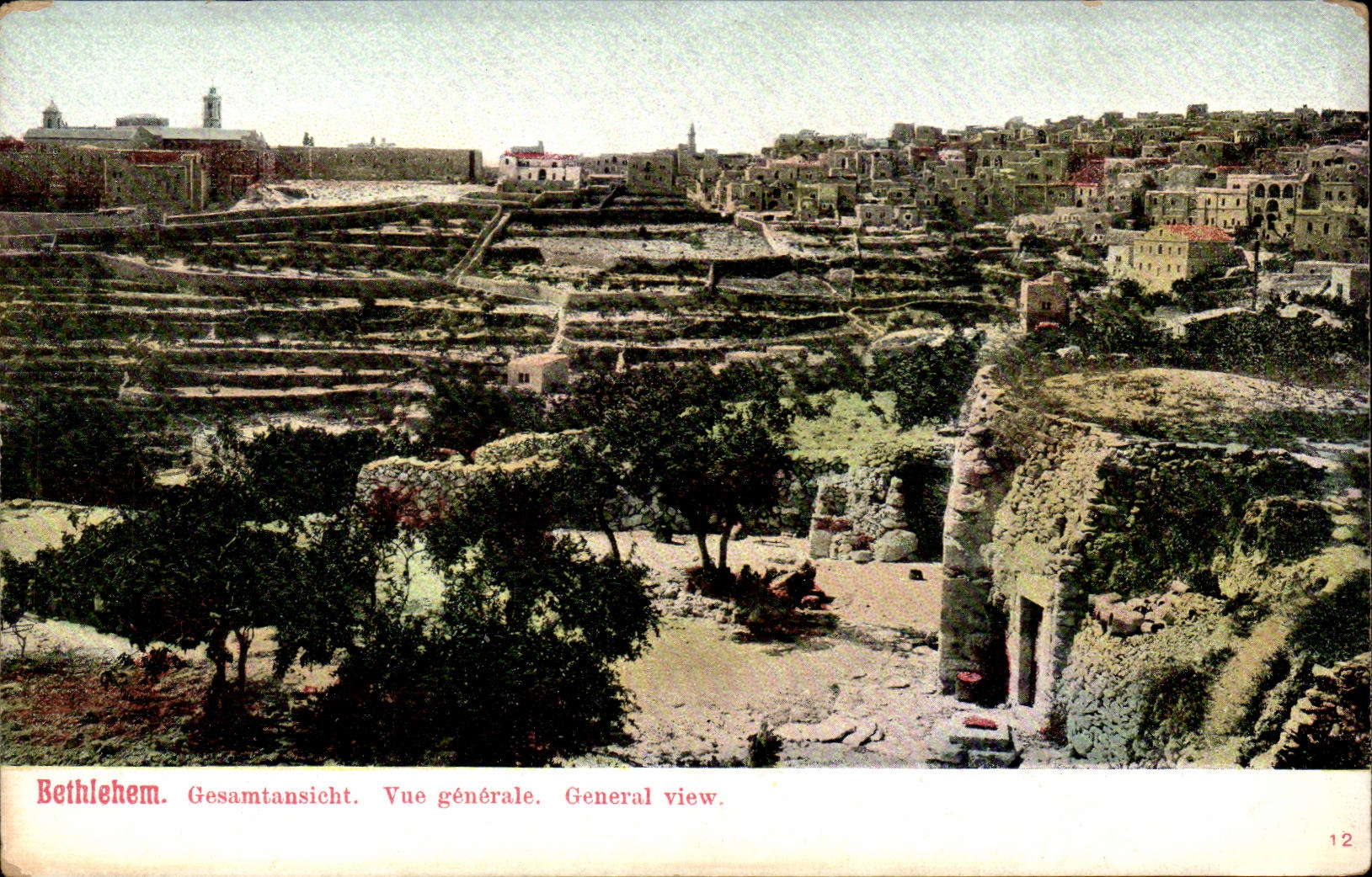 Israel - Bethlehem - Vue Generale - CPA 