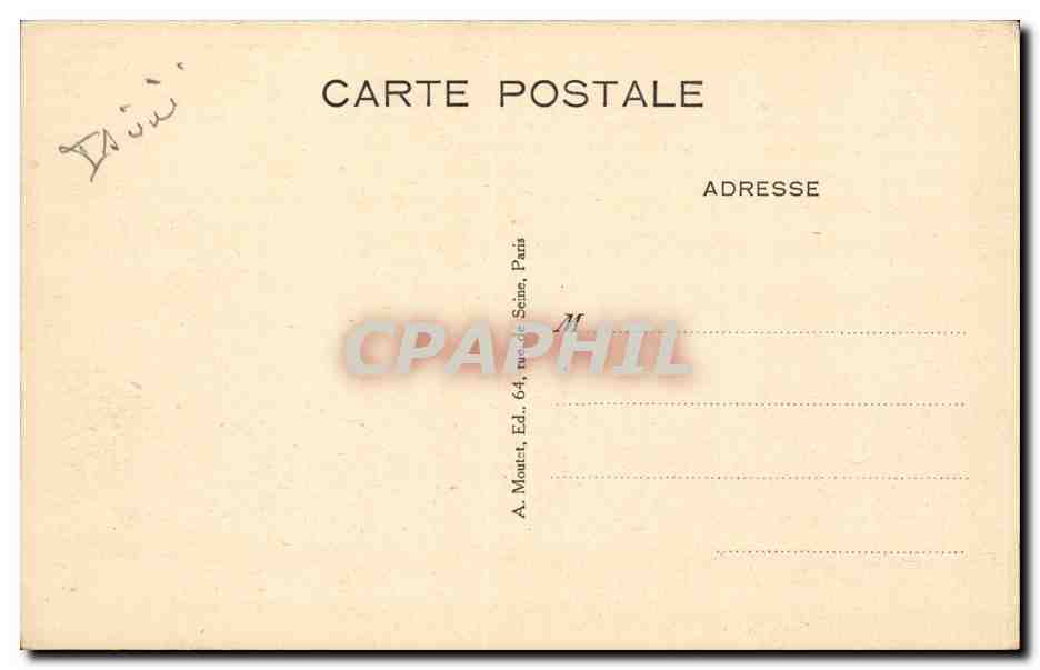 Israel - Hobbema - L'Avenue de Middeharnis - CPA  — Rückseite