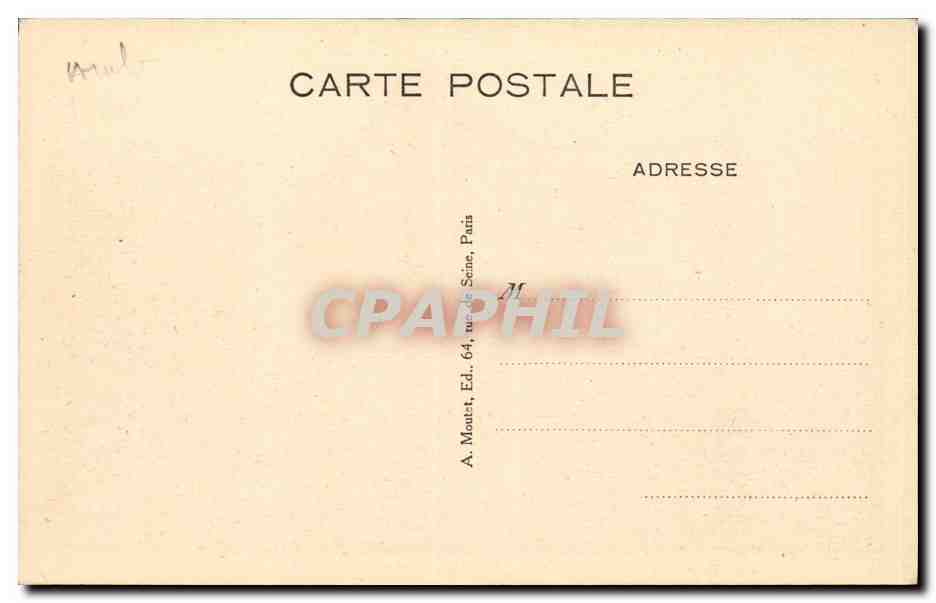 Israel - Hobbema - L'Avenue de Middelharnis - CPA  — Rückseite