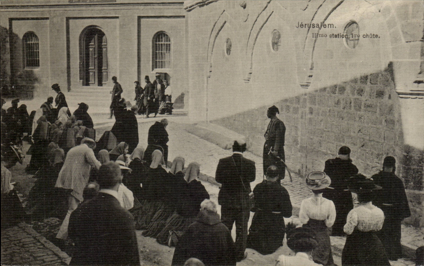 Israel - Jerusalem - III Station - La Chute - Turquie - Turkey - CPA 