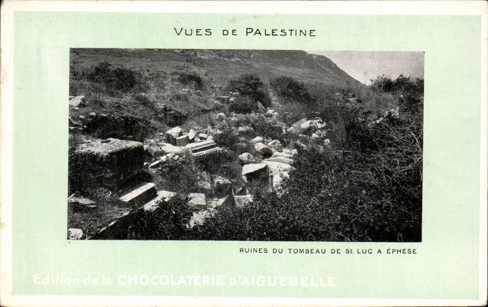 Palestine - Vues de Palestine - Ruines du Tombeau de St Luc a Ephese - CPA 