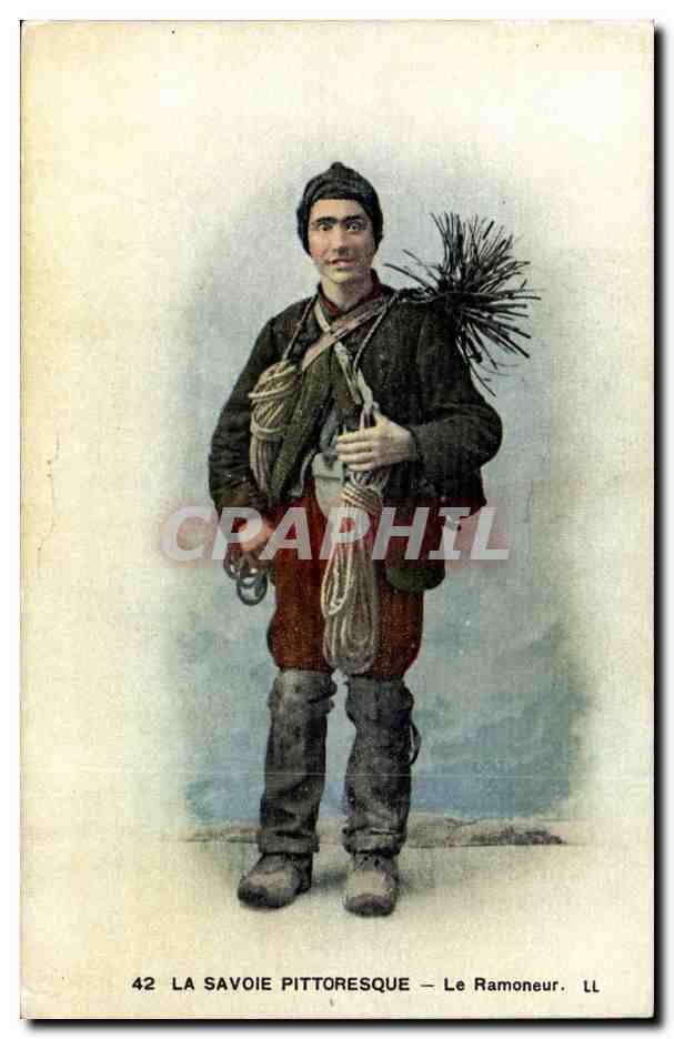 La Savoie Pittoresque - Le Ramoneur - Chimney Sweep - Schornsteinfeger - CPA (metier)