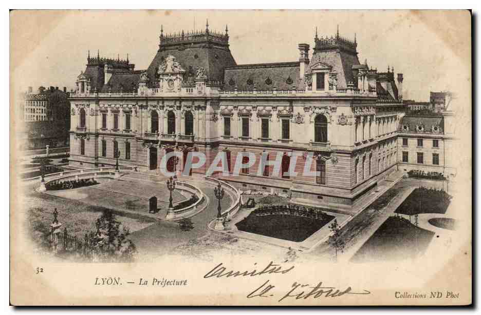 Lyon - La Prefecture - CPA 