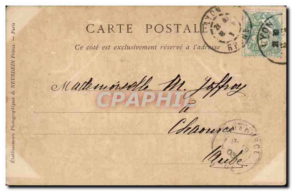 Lyon - La Prefecture - CPA  — Verso
