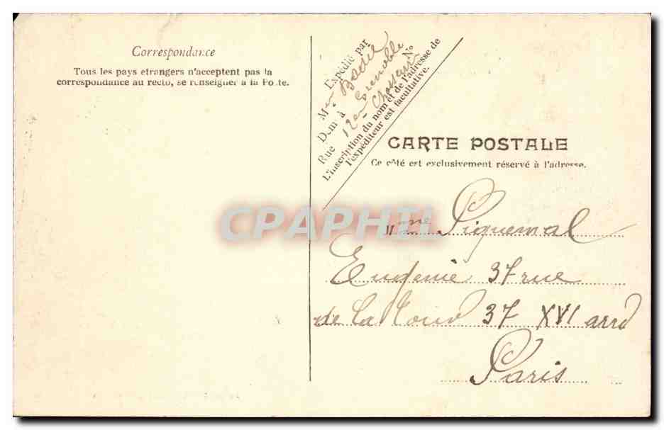 Grenoble — La Rue Molière et la place Victor Hugo (côté Sud) — Le Guide-Rose illustré, Grenoble — Rückseite