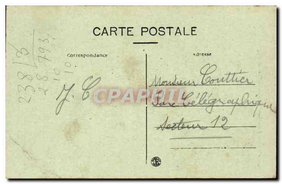 Lyon - Funiculaire de Loyasse et Tour Metallique - CPA  — Rückseite
