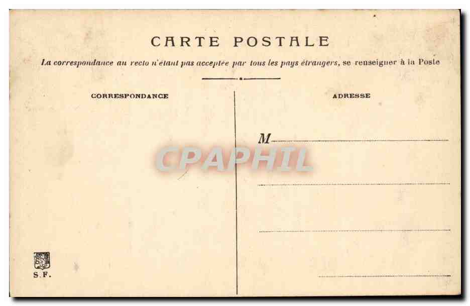 Lyon - Souvenir - CPA  — Verso