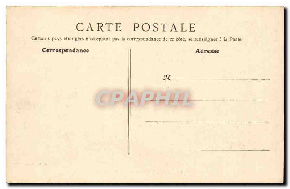 Lyon - Kabelbaan - Rue Terme — Uitgever E. F., Parijs, n° 1745 — Achterkant