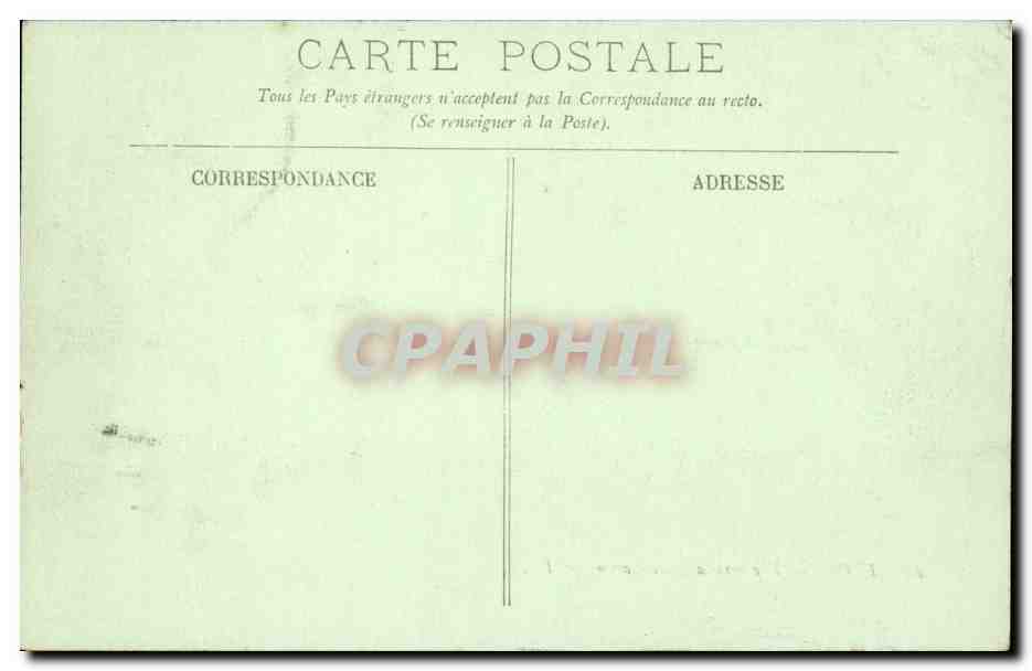 Lyon - Vue vers la Place Carnot - CPA  — Rückseite