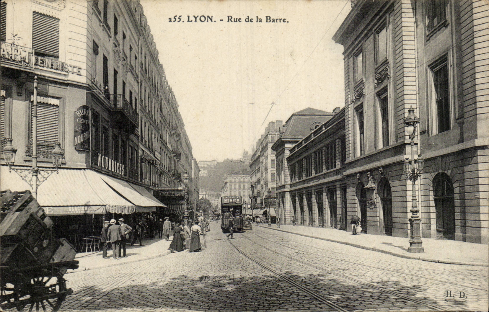 Lyon - Rue de la Barre - CPA 