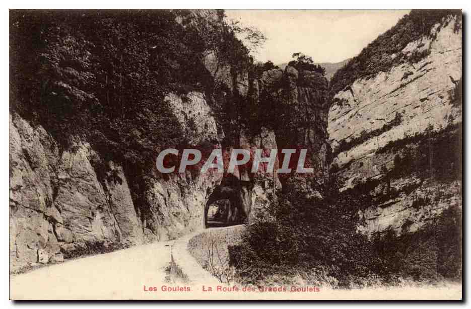 Les Goulets — La Route des Grands Goulets — Simi-Bromure & Breger Frères, Paris