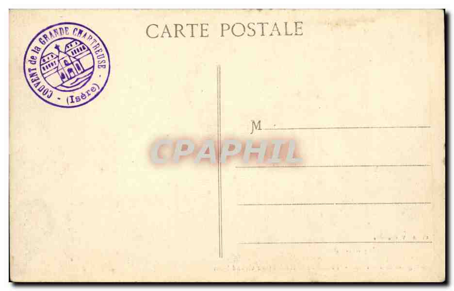 Dauphiné — Macizo de la Grande Chartreuse — Turistas que se dirigen al Grand Som — Cl. A. V. Grenoble — Reverso