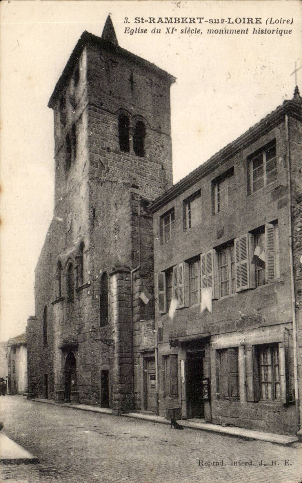 Saint Rambert sur Loire - L'Eglise du XI siecle - CPA 