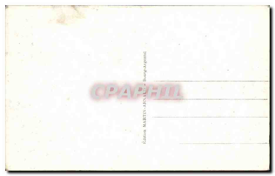 Bourg - Argental - Vue Generale - CPA  — Rückseite