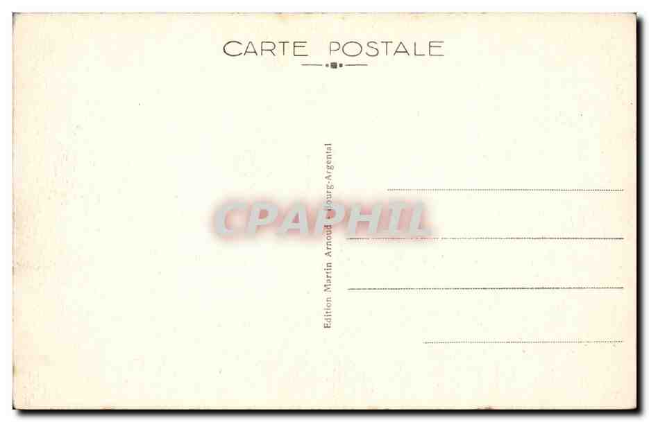 Bourg - Argental - Vue Generale - CPA  — Rückseite