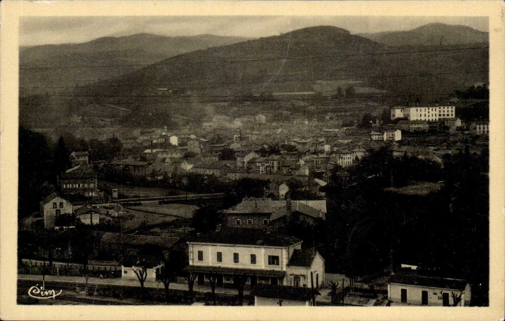 Bourg - Argental - Vue Generale - CPA 