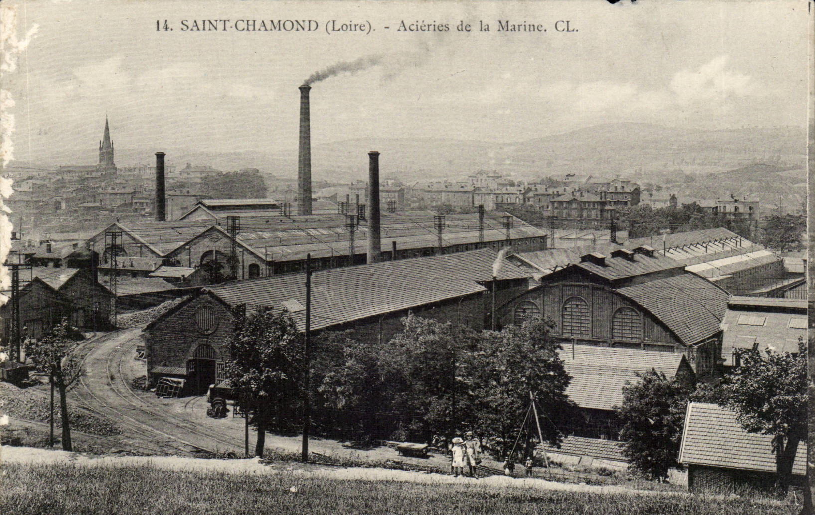 Saint Chamond - Acieries de la Marine - CPA 
