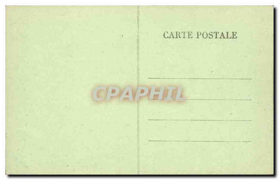 Bourg de Peage - Vue Generale et Place du Marche CPA  — Rückseite