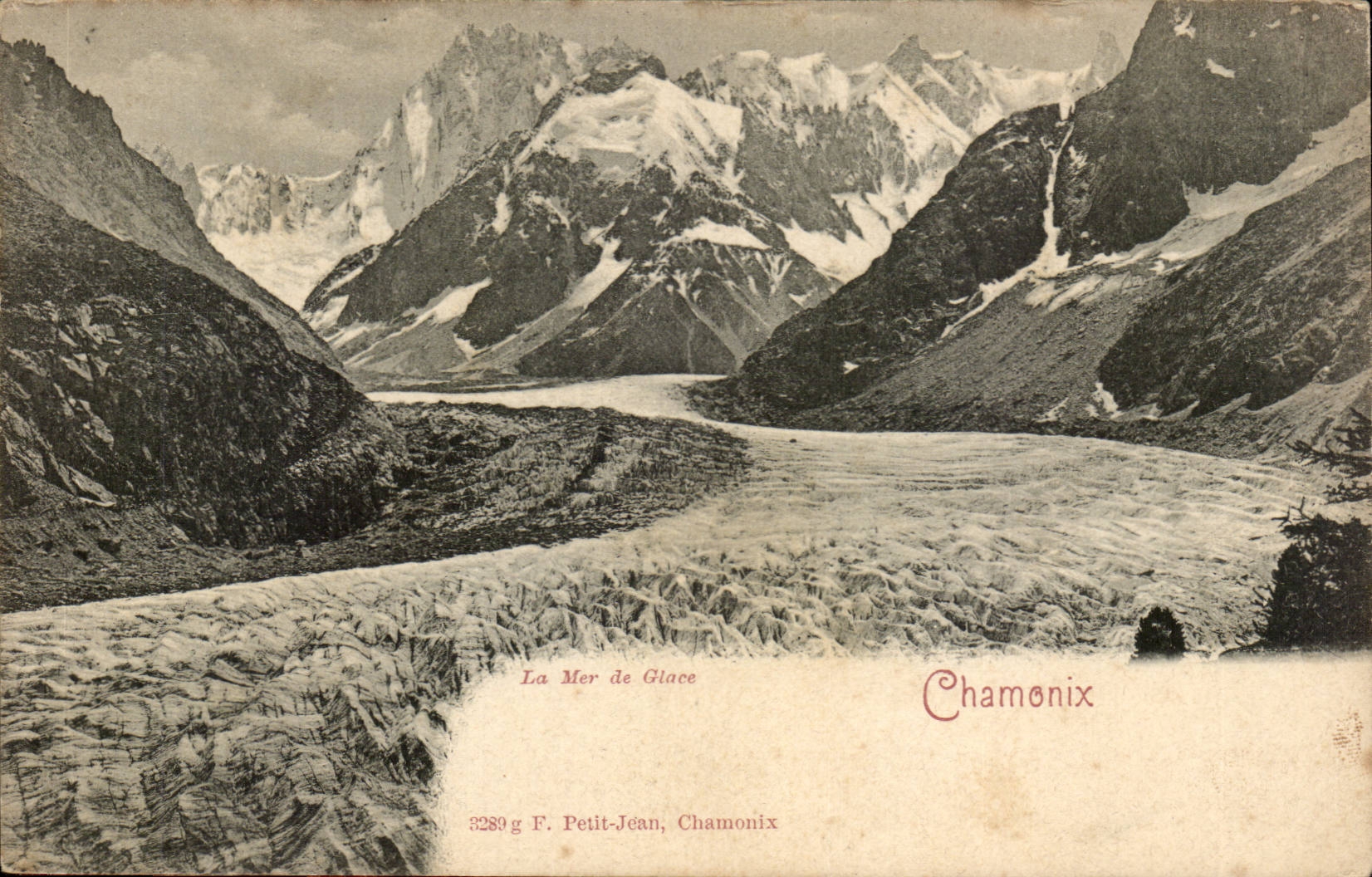 Chamonix - La Mer de Glace CPA 