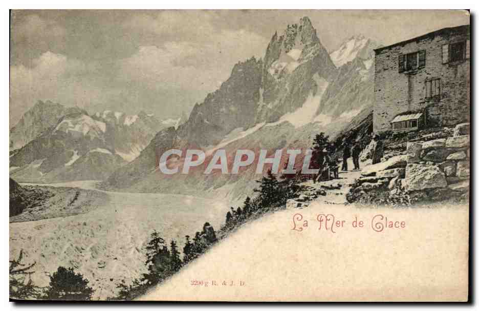 Chamonix - La Mer de Glace CPA 