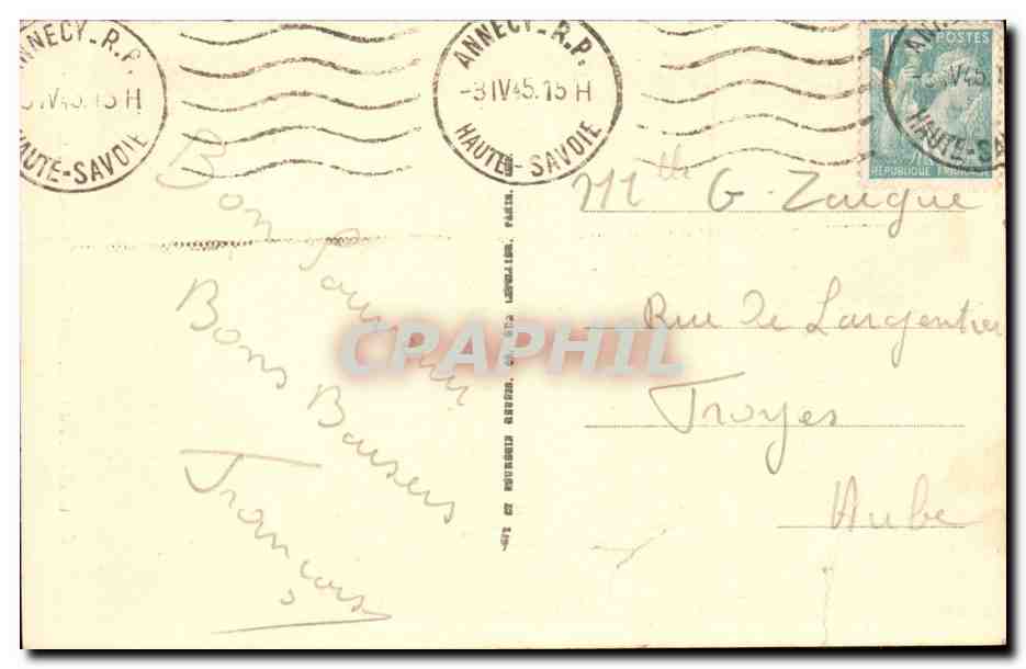 Gorges du Sierroz — Galeries — LL. — LL. — N°6 — Reverso