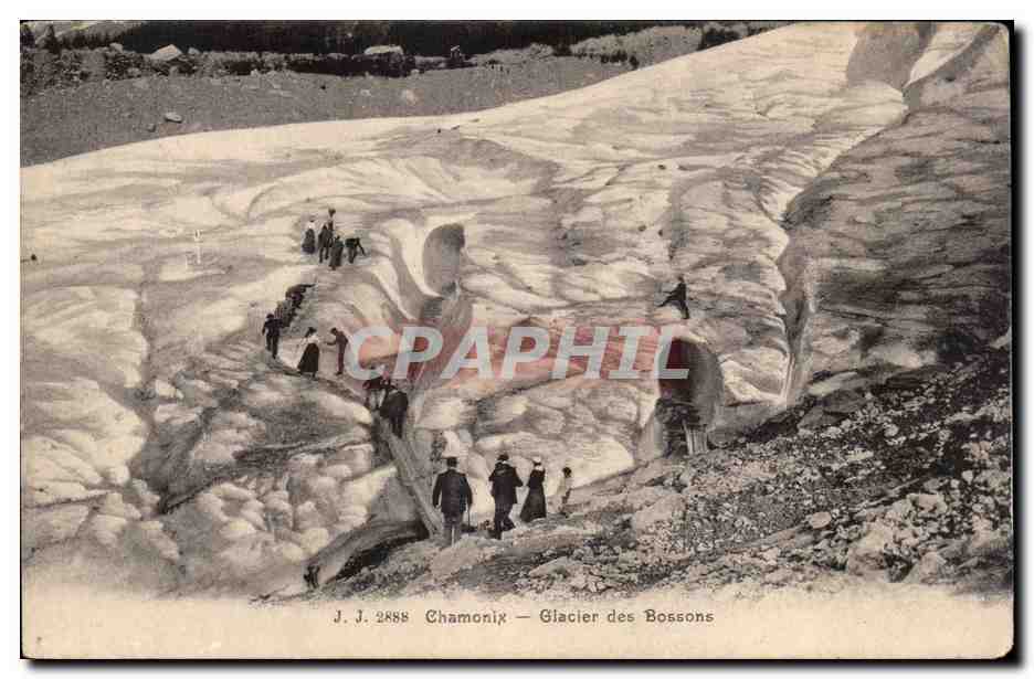 Chamonix — Glacier des Bossons — J. J. 2888