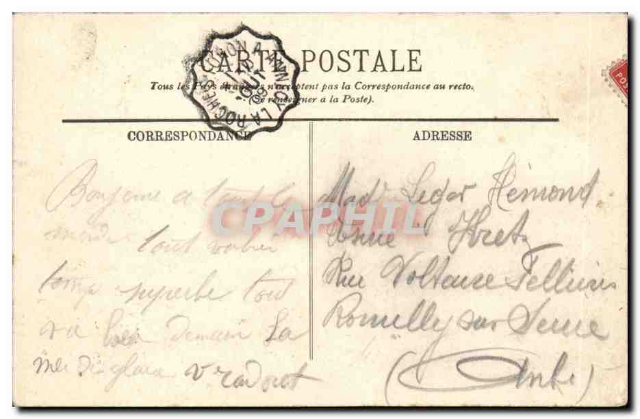 Annecy — Port et Château des Ducs de Genevois — LL. — Reverso